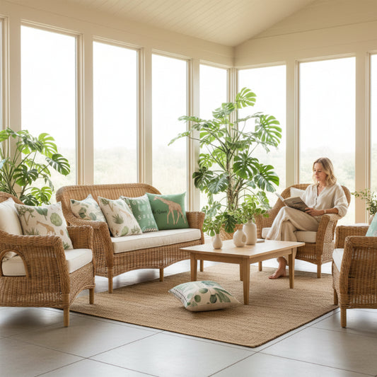 Botanical Themed Cushion Covers - Fresh Style, Everyday Comfort