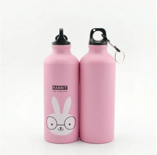 Sports Water Bottle for Kids 500ml - Fun Characters