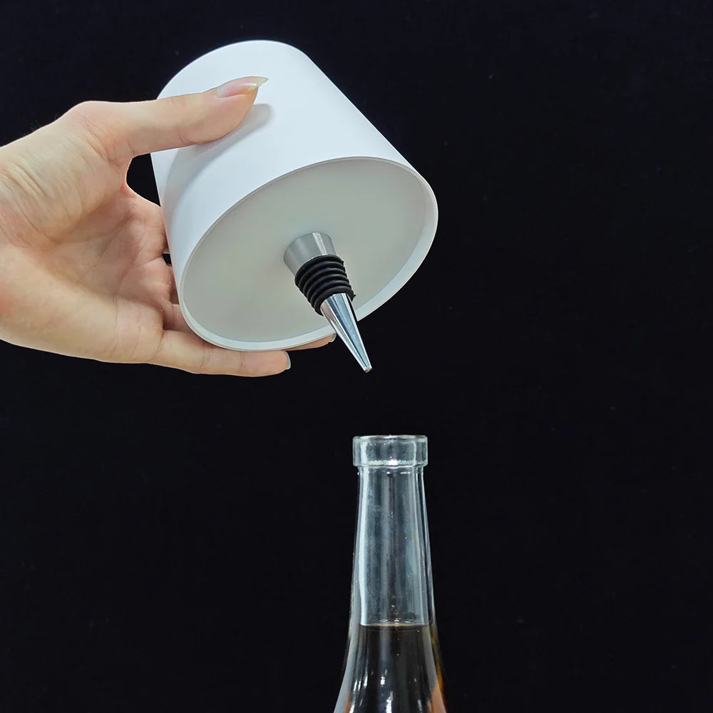 Wine Bottle Lamp Top with Touch Controls