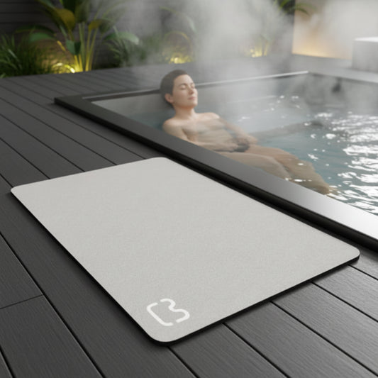 Stylish, Non-Slip Diatom Bathroom Mat - Soft and Quick Drying