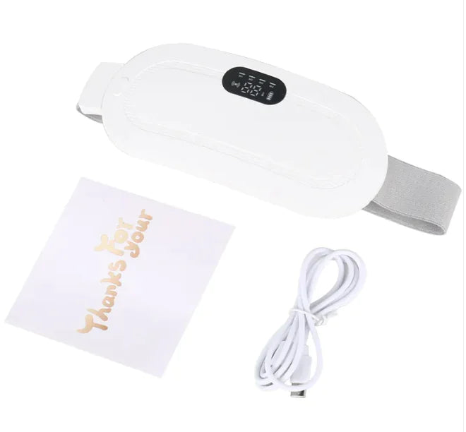Heated Stomach Pad with Lumbar Support for Comfort & Relief