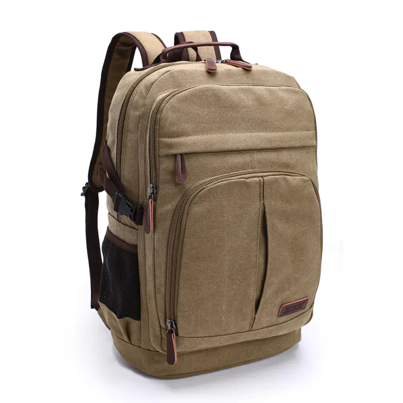 Stylish, Large Capacity, Durable Canvas Backpack