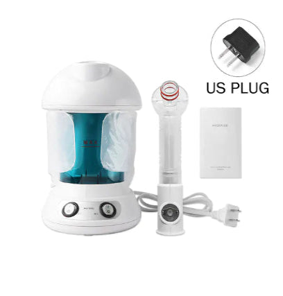 Moisturizing Facial Steamer with Ion Oil.