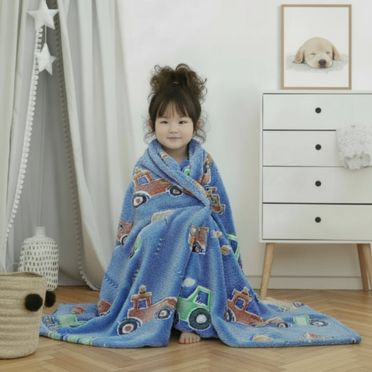 Glow-in-the-Dark Luminescent Blanket – Plush Comfort with a Magical Touch