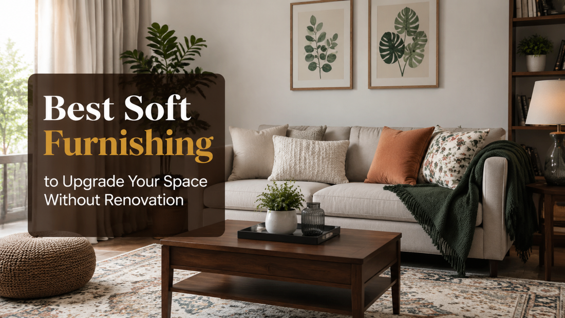 Best Soft Furnishing to Upgrade Your Space Without Renovation