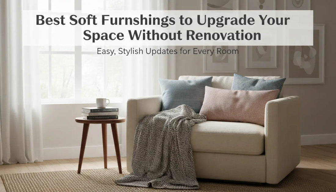 Best Soft Furnishings to Upgrade Your Space Without Renovation