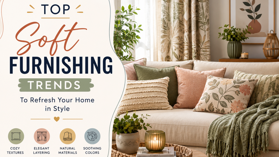 Top Soft Furnishing Trends to Refresh Your Home in Style