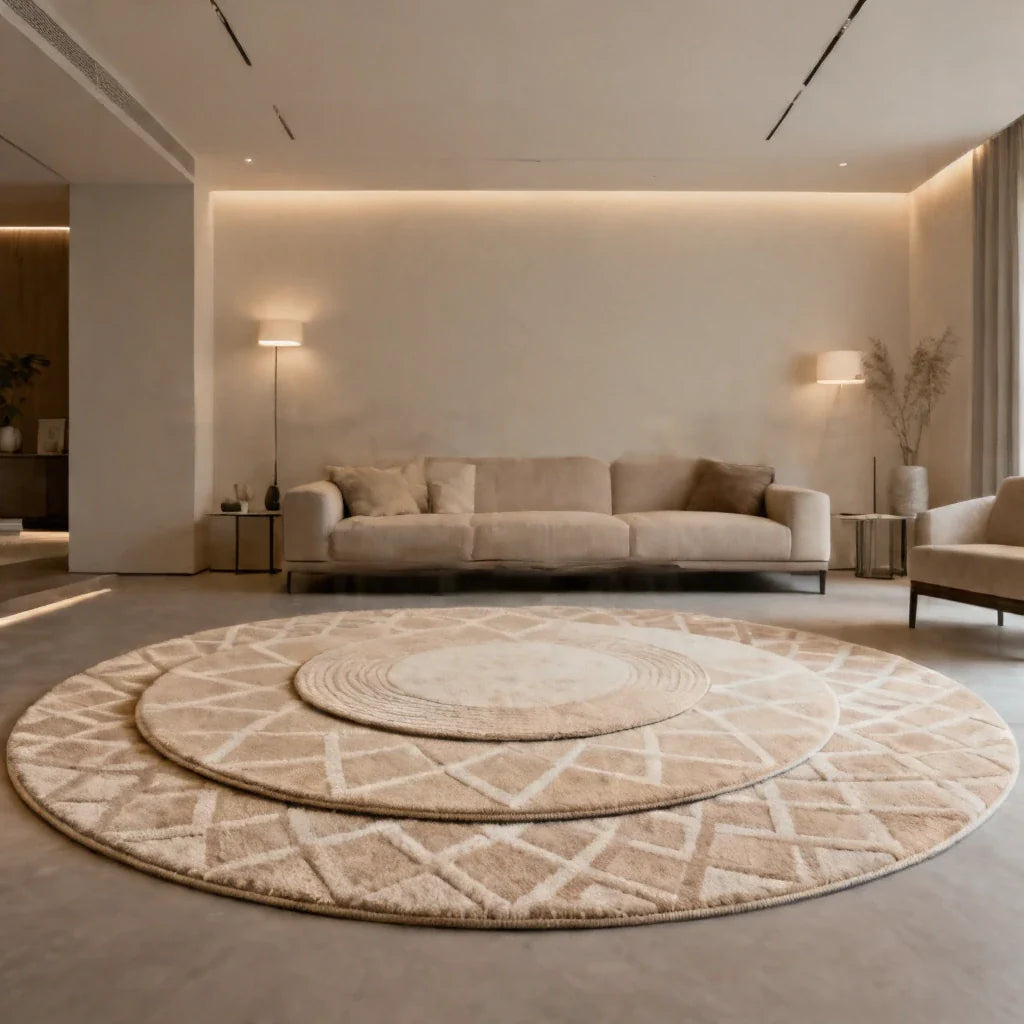 Round Area Rugs: The Perfect Touch for Modern Living Spaces