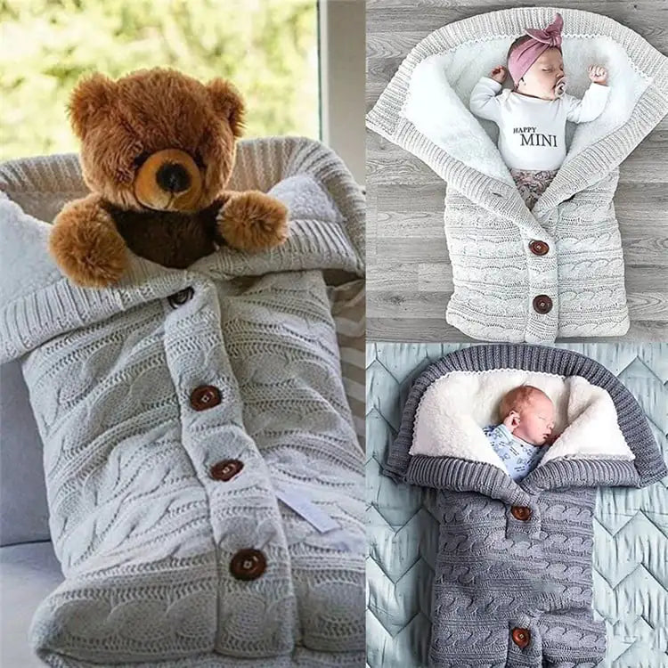Vintage sweater-style Sleeping Bag for kids & Toddlers