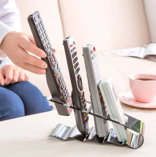 Handy & Ergonomic 4-section Remote Control Organizer
