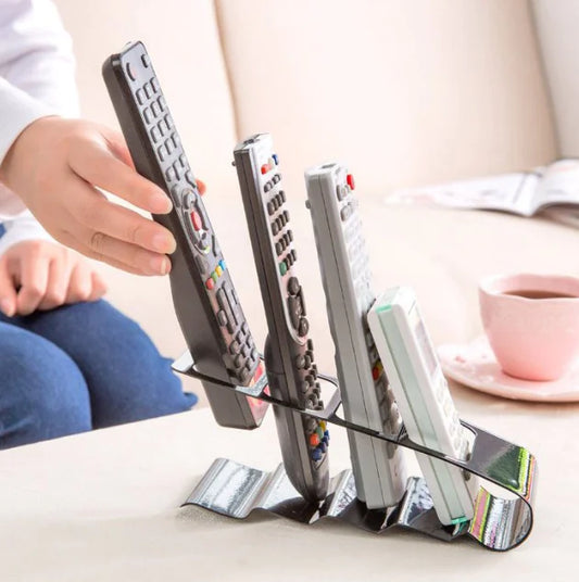 Handy & Ergonomic 4-section Remote Control Organizer