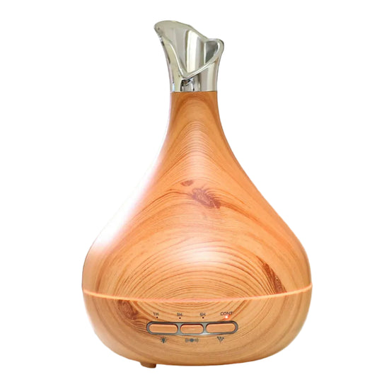 Smart Aromatherapy Humidifying Diffuser – Vase-Inspired with Timer