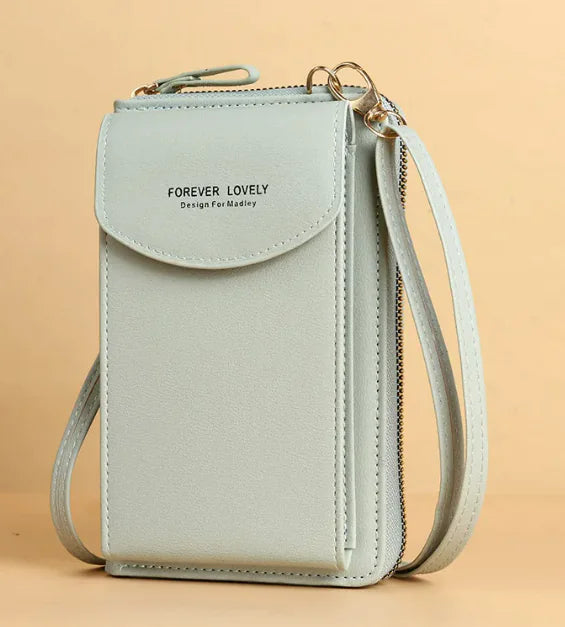 Versatile Crossbody Clutch or Shoulder Bag for Home or Travel