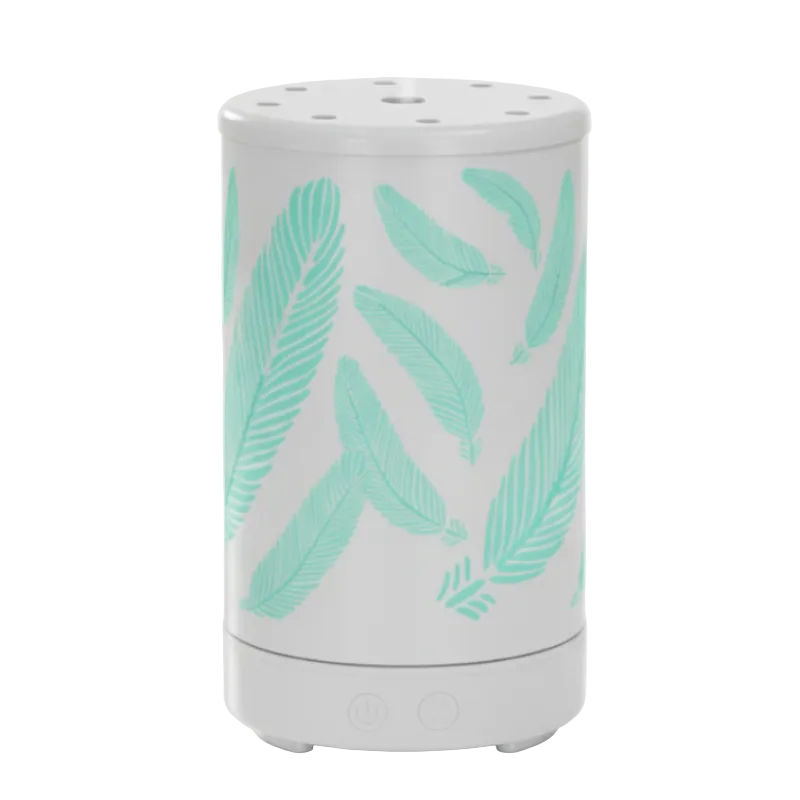 Ultrasonic Essential Oil Diffuser – Compact Humidifier with Mood Light