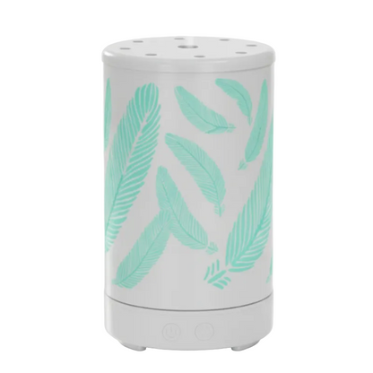 Ultrasonic Essential Oil Diffuser – Compact Humidifier with Mood Light