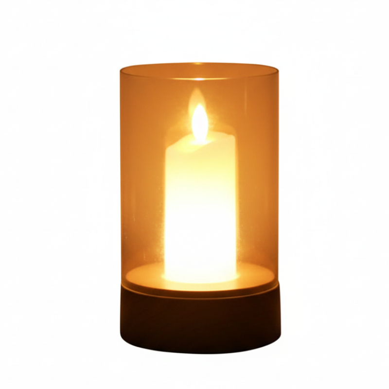 Candlelight LED Lamp With Gesture Control - Warm Effortless Glow