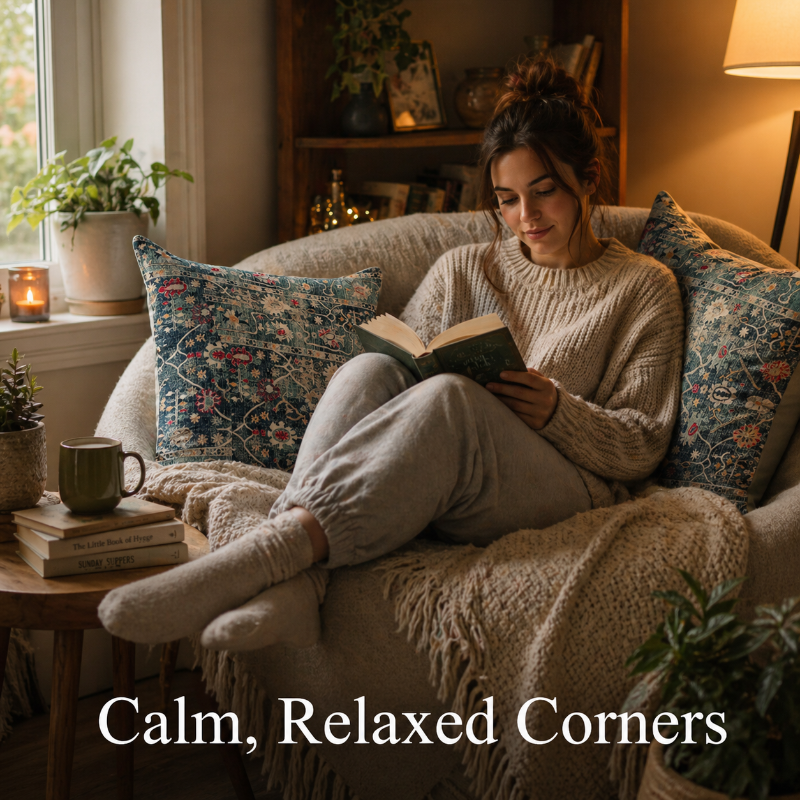Boho Linen Look Cushion Covers – Set of 2 For Relaxed Comfort
