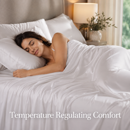 Cooling Bamboo Luxe Sheet Set, Soft Breathable Comfort - 4 pc Queen