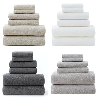 Luxury Cotton 6 pc Bath Towel Set – Elevated Everyday Comfort