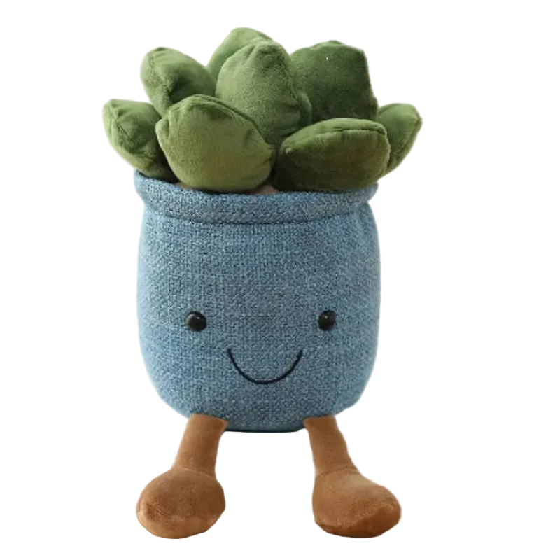 Cheerful Plush Plant For Kids of All Ages - Personality in a Pot