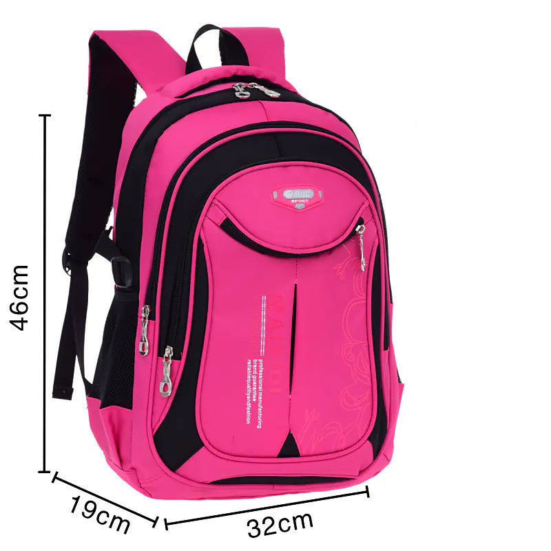 Kids Lightweight Waterproof Backpack with Smart Features