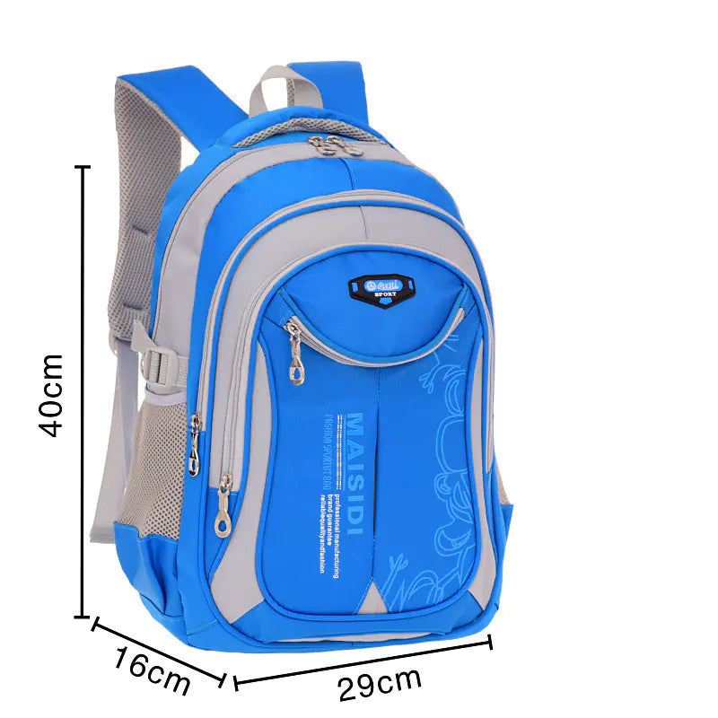 Kids Lightweight Waterproof Backpack with Smart Features