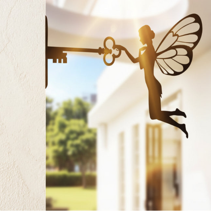 Enchanting Iron Fairy Silhouette – Magic for Your Home and Garden