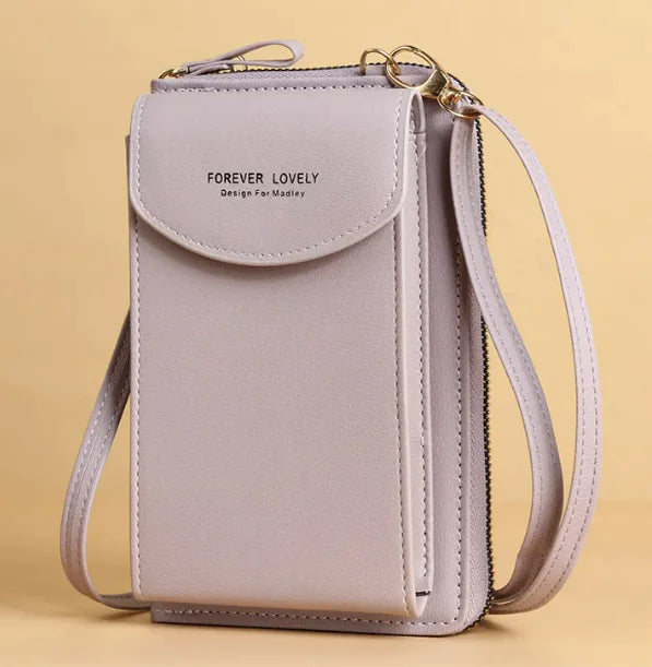 Versatile Crossbody Clutch or Shoulder Bag for Home or Travel