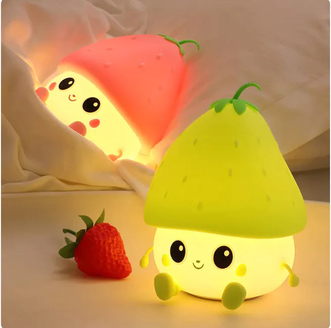 Berry Bright Voice-Controlled, Rechargeable, Kids' Night Light