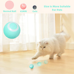 Smart Cat Ball Toy – Interactive Rolling Fun for Indoor Cats