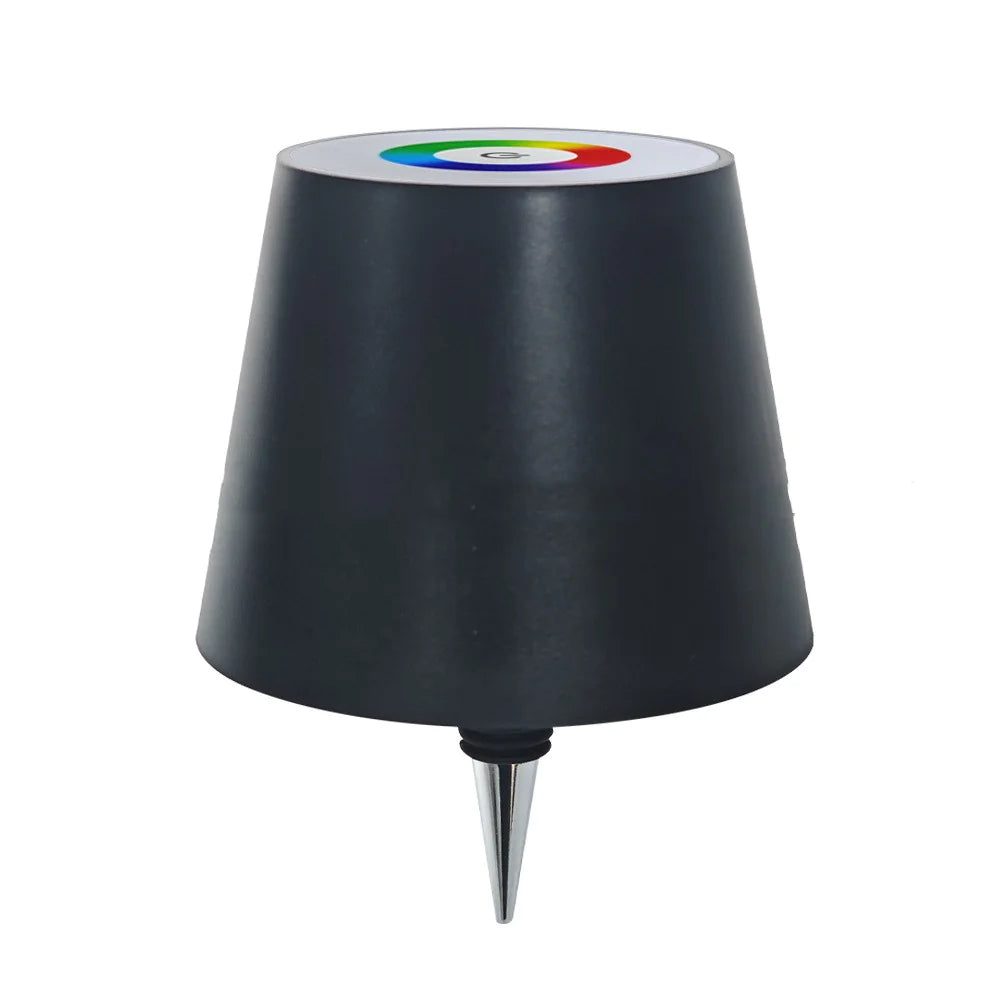 Wine Bottle Lamp Top with Touch Controls