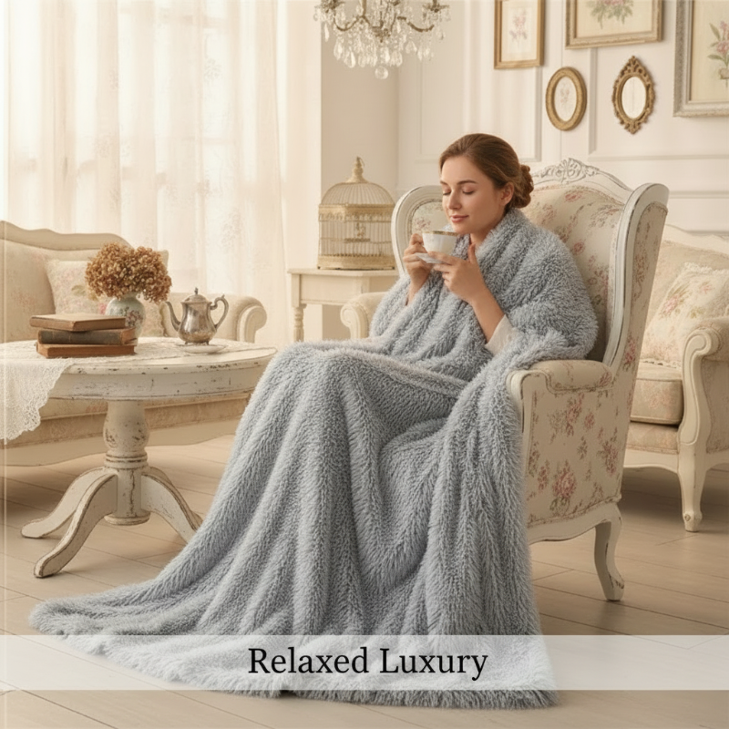 Ultra-Soft Plush Flannel Throw – Cozy Comfort for Everyday Living