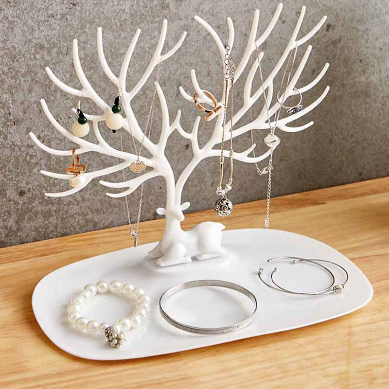 Sleek & Stylish Deer Jewelry Holder for Chic Storage in any setting