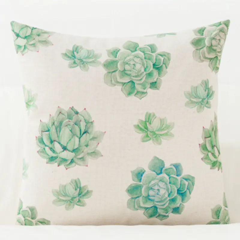 Calm & Serene,  Plant-Themed Cusion Covers