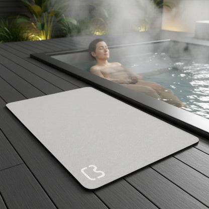Stylish, Non-Slip Diatom Bathroom Mat - Soft And Quick Drying