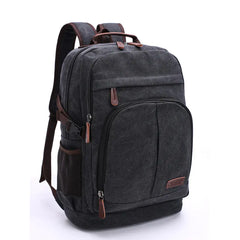 Large Capacity Canvas Backpack – Durable, Stylish, Everyday Carry-All for Men & Women