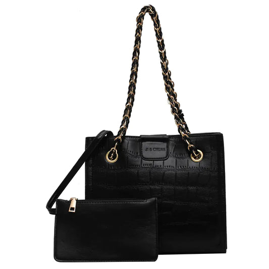Women's 2 pc Set Tote & Crossbody Bag Set – Fall Collection