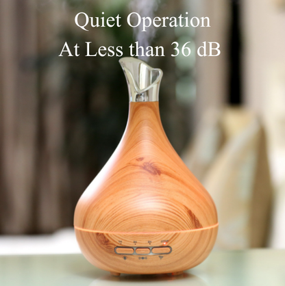 Smart Aromatherapy Humidifying Diffuser – Vase-Inspired with Timer