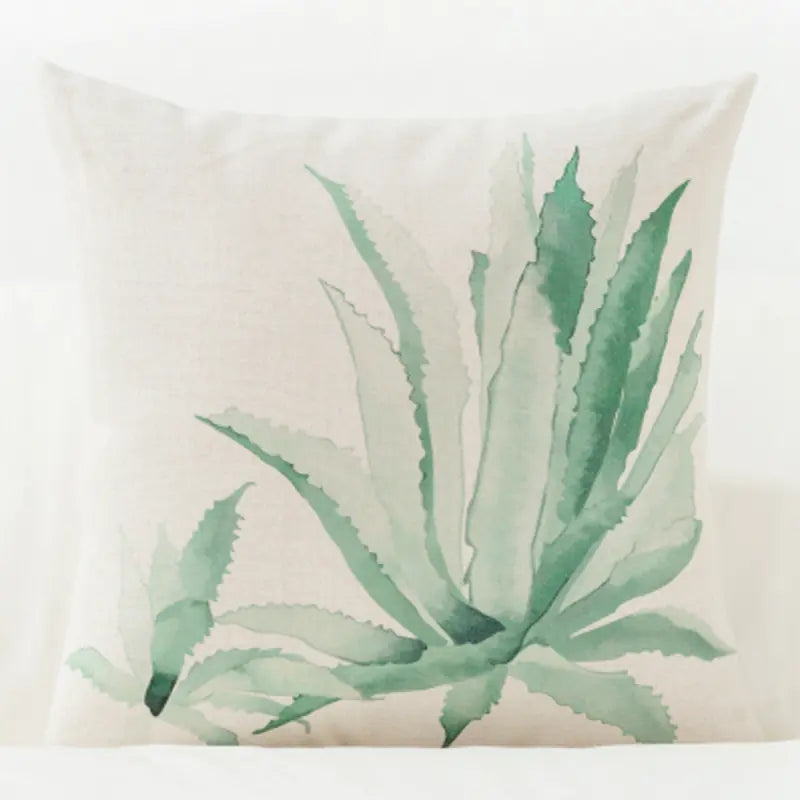 Calm & Serene,  Plant-Themed Cusion Covers