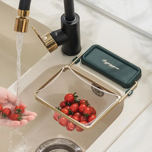 Space-saving Kitchen Sink Strainer / Drain Rack