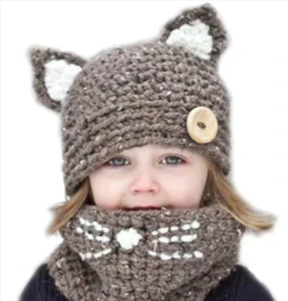 Kids cozy Knitted Beanie – Fall & Winter Style and warmth