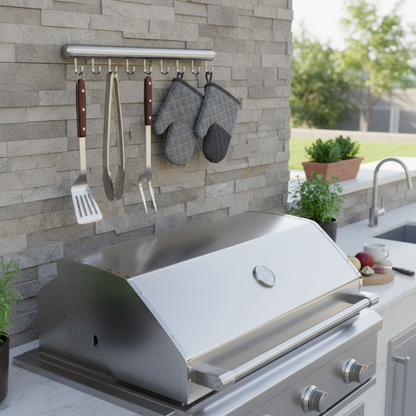 Sleek Kitchen Wall Organizer –  Space Saving & Functional