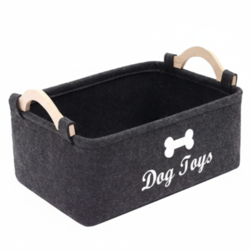 Pet Toy Storage Basket – Stylish Storage for Everyday Pet Essentials