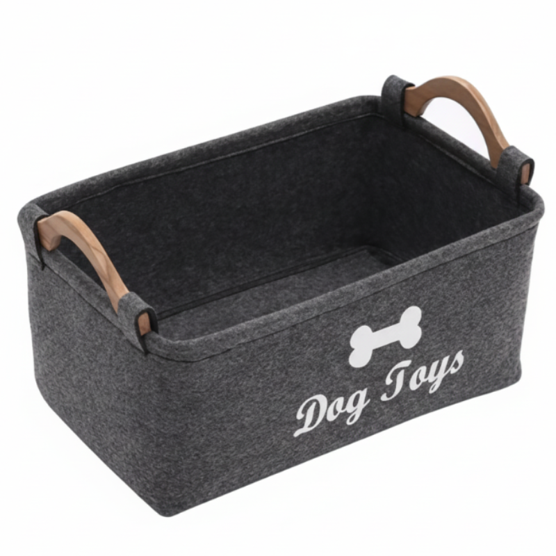 Pet Toy Storage Basket – Stylish Storage for Everyday Pet Essentials