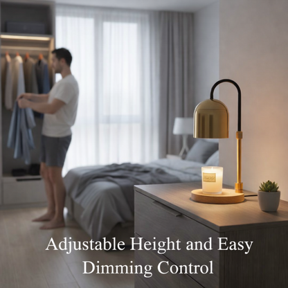 Flameless Candle Warmer Lamp – Soft Light & Flameless Scent