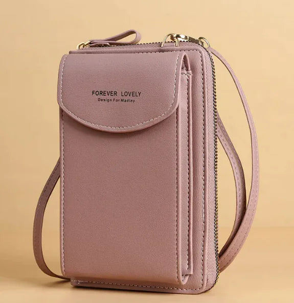 Versatile Crossbody Clutch or Shoulder Bag for Home or Travel