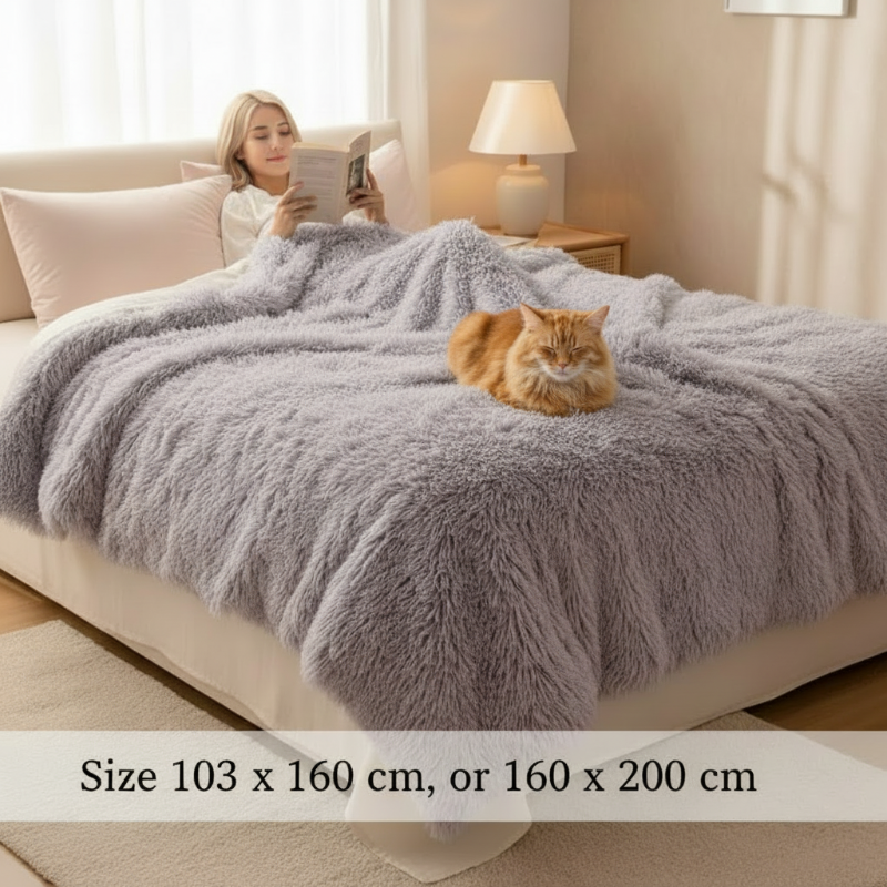 Ultra-Soft Plush Flannel Throw – Cozy Comfort for Everyday Living