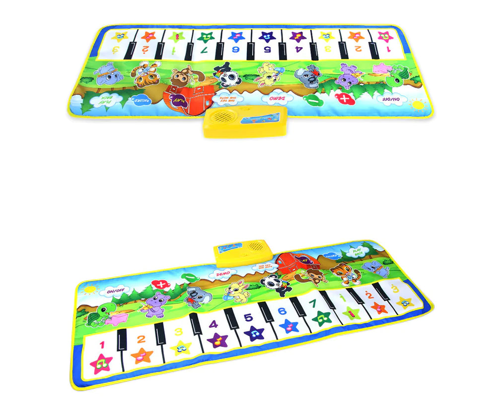 Interactive Musical Piano Mat for Kids, Sound, Color & Creativity