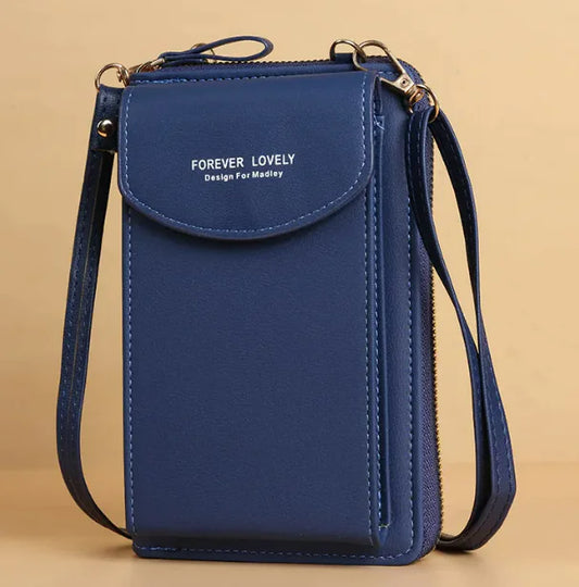 Versatile Crossbody Clutch or Shoulder Bag for Home or Travel