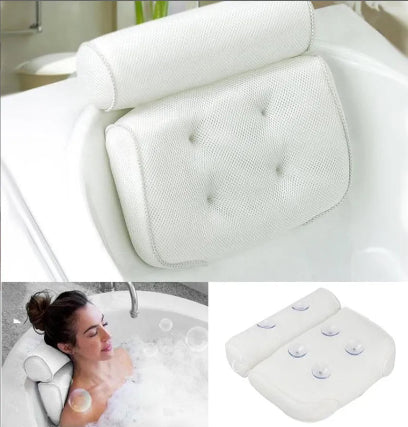 Mesh Bath Pillow - A Spa Experience Every Soak